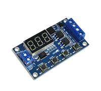 DC 5V ~ 36V Dual MOS LED Digital Time Delay Relay Trigger Cycle Timer Switch Circuit Board Timing Control Module DIY