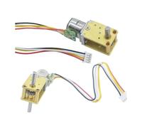 DC 5V GM1218-10BY Stepper electronic starter Metal Gearbox 2 Phase Worm Gear Brushless Reduction Step electronic starter Reducer Stepper electronic starter(No Control board,1 TO 79_SINGLE SHAFT)