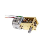 DC 5V GM1218-15BY Stepper electronic starter Metal Gearbox Worm Gear Brushless 2-Phase-4-Wire CZAOINCU(Ratio 1030 to 1)