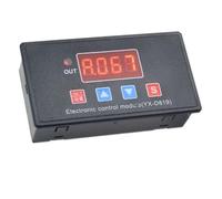 DC 5V LED Display Signal Trigger Delay Time Turn ON/OFF Counting Time Delay Module+Case Cover ICXLPMC