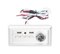 DC 5V Power Amplifier, Stereo Professional Bluetooth Amplifier with 2x5W power amplifier MP3 Audio Panel Player with AUX Input
