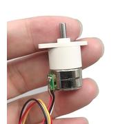 DC 5V Precious 15mm Full Metal Gearbox Gear Stepper Stepping electronic starter 2-phases 4-wires 20:1/50:1/150:1/298:1 Gear Ratio ICXLPMC((C) Ratio 50)