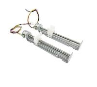 DC 5V Precision Stepper stepping electronic starter 80mm Stroke Linear Actuator 2-phase 4-wire 15.5 Ohms DIY MQXFCZUX(Model B)