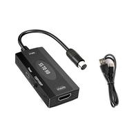 DC 5V SS to HD Converter Adapter Native RGB Signal S-Video Input 1080P HDMI Output for Sega Saturn Game on 4K HD TVs