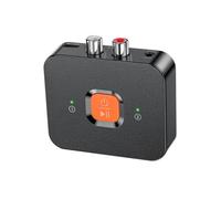 DC 5V Wireless BT6.0 Audio Receiver with 3.5mm AUX RCA Type-C Ports 10-20M Signal Range Support Hands-Free Callings