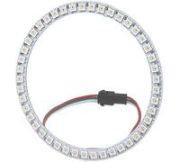 DC 5V WS2812B 45 LEDs Pixel Ring White Pcb Addressable LED Modules WS2812 IC RGB Full Colour Round LED Circle