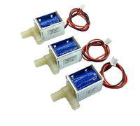 DC 6V/12V/24V 2-Way Mini Electric Solenoid Valve Normally Closed N/C Micro Water Flow Control Valve Garden Flower Watering Valve(DC 12.0V)