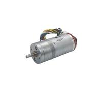 DC 6V 12V 24V Encoder PPR=11 Metal Gear electronic starter 25mm Reduction electronic starter Low Speed Small Noise Gearmotor EKFBQBGW(26 RPM,6V)
