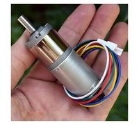 DC 6V-12V 370 Geared electronic starter All-metal Planetary Deceleration Gearbox High Torque Mute 36-72RPM Slow Speed with Feedback IDGTTLDF