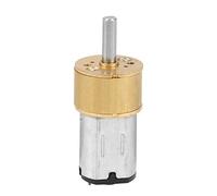 DC 6V Micro Speed Reduction Motor with 60 100 300 600 RPM Options, Metal Gear Box for RC Car Robot DIY Projects (6V 100RPM)