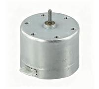 DC 6V Spindle Motor EG-530AD-6F Capstan Drive for Tape Recorder Audio Player Clockwise Rotation 2400RPM 34mm Diameter Silver Metal Build