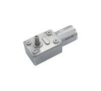 DC 6V12V24V Geared electronic starter Reduction Reversible High Torque Self-Locking Worm Reducer electronic starter MQXFCZUX(18 RPM,12V)