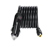 DC 7909 8mm Cigarette Lighter Car Charger Power Supply 12V 24V Cable for Powerstation Bluetti Goal Zero Yeti Jackery Portable Explorer Suaoki and More 14AWG