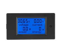 DC 8.0-100V Voltage Current Meter PZEM-051 Digital Electric Battery Monitor 12v with Shunt Power Energy Voltage Current Meter LCD Voltmeter Ammeter Volt Amp Tester (50A Shunt)