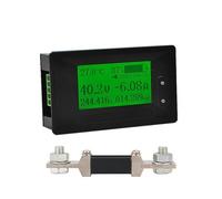 DC 8-200V 500A Voltmeter Ammeter Car Battery Tester Coulometer Capacity Electricity Voltage Power Meter Monitor(300A With Shunt)