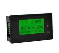 DC 8-200V 500A Voltmeter Ammeter Car Battery Tester Coulometer Capacity Electricity Voltage Power Meter Monitor(300A Without Shunt)
