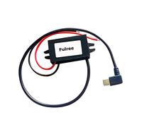 DC 8-23V to DC 5V Down Converter Module for Electronic Device Car Bend, Cable Length: 13-14cm