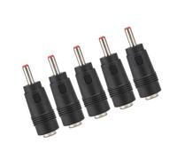 DC Adapter Connector Plug and Play Converter for Router Power 5PCS 5.5 X 2.1 Female to 3. X 1.35MM Male, Portable and Durable for Computer Users