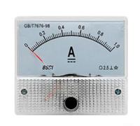 DC Analog Ammeter 85C1 Pointer Panel Meter, ABS Flame-Retardant Shell With Clear Scale For Industrial Mining Power Equipment(DC 20A)