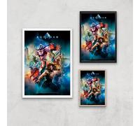 DC Aquaman Giclee Art Print - A2 - Black Frame