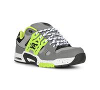 DC AT-2 Skate Shoes - Grey/Black/Lime