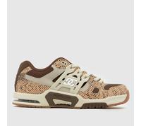 DC AT-2 Trainers in Beige Multi UK 8 (EU 42)