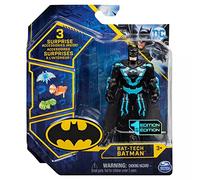 DC Bat-Tech Suit Batman 4-inch Action Figure - 1st Edition, Blue, Gray