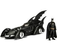 DC Batman Forever - Hollywood Rides - 1:24 '95 Batmobile Die-Cast Car & Batman F