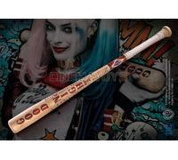 DC Batman: Genuine Harley Quinn Wooden Baseball Bat Authentic Life Size