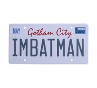 Dc Batman Number Plate Tin Sign