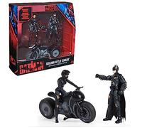 DC Comics 6060832 MOV VehiclewFigs WLMX 10 cm Playset Action Figures and Selina Kyle Bike with Accessories for Batman Movie
