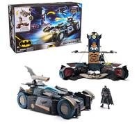 DC Batman, Ultimate Transforming Batmobile Playset, 2-in-1 Batman Playset with Exclusive Figure and Glider, Lights and Sounds, Kids Toys for Boys and Girls 4+