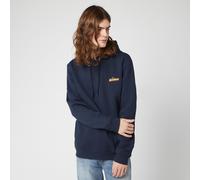 DC Batman Unisex Embroidered Hoodie - Navy - XL