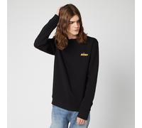 DC Batman Unisex Embroidered Sweatshirt - Black - S