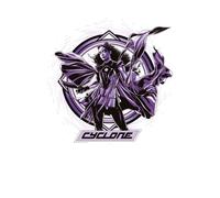 DC Black Adam Cyclone Unisex T-Shirt - White - L