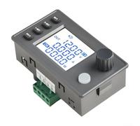 DC Boost Converter Variable Voltage Regulator DC Adjustable Voltage Regulator Module with LCD Display and Soft Silic Buttons - Modular Power Supply with 5V Fan Cooling Interface (sk90)