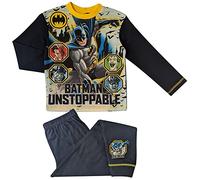 DC Boys Batman Pyjamas - Long Sleeved - 4 to 10 Years - 4-5 Years / 104-110 cms Blue