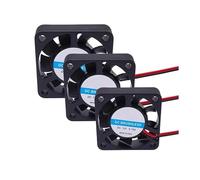 DC Brushless Fan with Two Lines 5V 12V 24V Industrial Cooling Fans Sleeve Bearing 25/30/35/40/50 * 10mm IDGTTLDF(DC2510-12V)