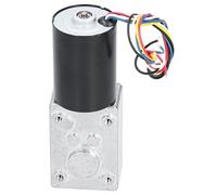 DC Brushless Gear Motor High Torsion Low Noise Turbine Electric Gearbox Motor for Industrial Use Zinc Alloy Copper Steel 36mm (260RPM)