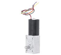DC Brushless Gear Motor High Torsion Low Noise Turbine Electric Gearbox Motor for Industrial Use Zinc Alloy Copper Steel 36mm (40rpm)
