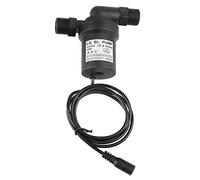 DC Brushless Hot Water Circulation Pump, 12V 10W 8L/min High Temperature for Industry, Agriculture, Pressurization