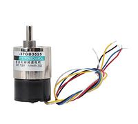 DC Brushless Motor XD - 37GB3525, 12V Brushless Motor with Pure Copper Coil, High Torque CW/CCW Reversible Motor for Micro Machinery and CNC Equipment (50rpm/min)