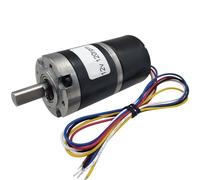 DC Brushless Planetary Geared Motor 12V 24 High Torque Low Speed Reversible Adjustable Built-in Drive(Shaft Diameter 8MM,24v 429rpm 1.2kgf.cm)