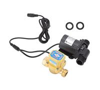 DC Brushless Pump for Solar Water Heater | 6V - 24V Quiet Booster Pump with Flow Switch | G1 / 2 Male Thread for Automated Toilet/Dishwasher/Faucet | 450-1100L / H Flow Rate