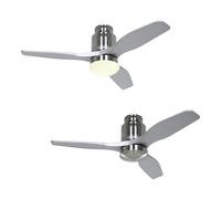 DC Ceiling Fan Aerodynamix Eco 112 BN / Silver