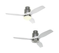 DC Ceiling Fan Aerodynamix Eco 112 BN / White