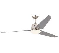 CasaFan Ceiling fan Eco Aviatos silver 162 cm