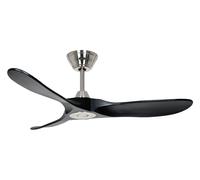 DC Ceiling Fan Eco Genuino Chrome / Black 122