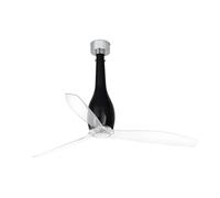 DC Ceiling Fan Eterfan Gloss Black with Remote
