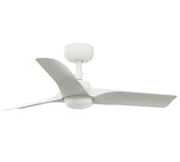 DC Ceiling Fan Hey S White with LED & Remote